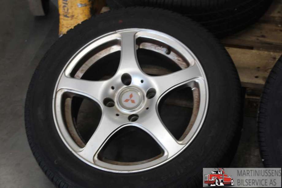 Hjulsett aluminium sommer til Mitsubishi Colt 2004-2008 (Type VII, Fase 1)  (MITSUBISHI|3;4X114|5X15;6|)