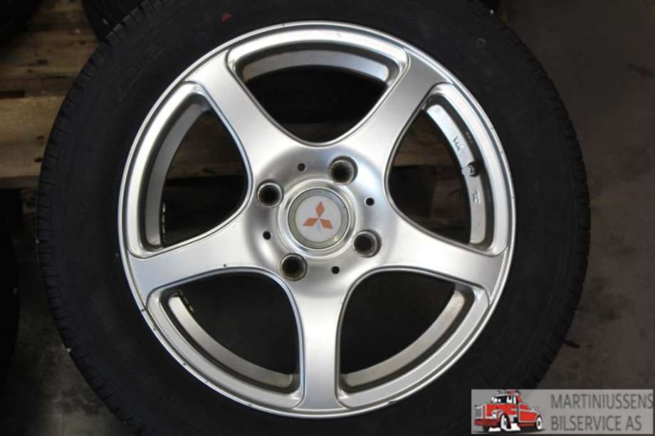 Hjulsett aluminium sommer til Mitsubishi Colt 2004-2008 (Type VII, Fase 1)  (MITSUBISHI|3;4X114|5X15;6|)