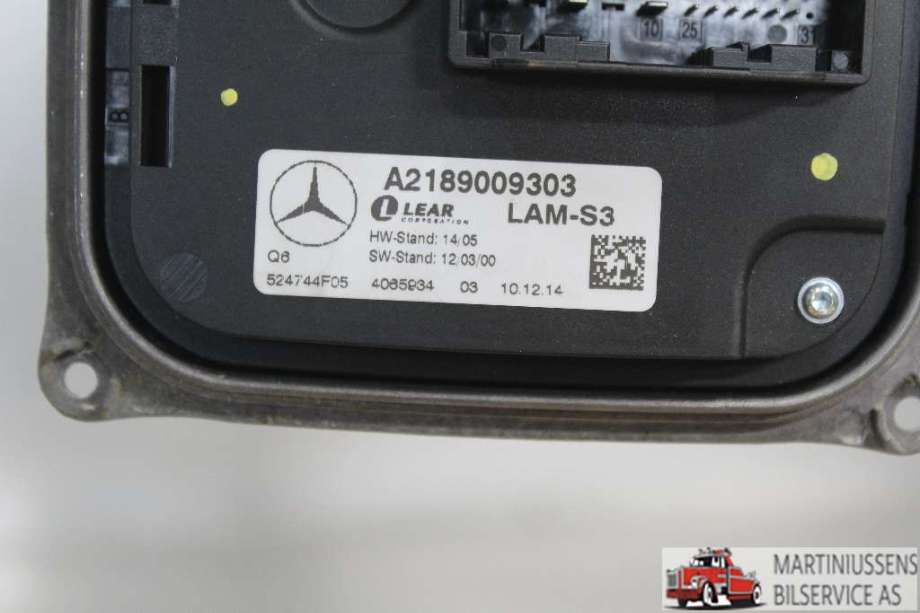 Styreenhet xenon/ballast til Mercedes CLA 2013-2019 (C117) (C117) (MERCEDES|A2189009303|)