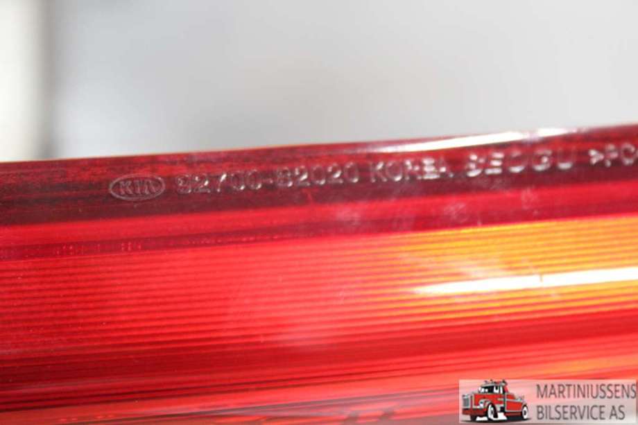 Baklykt bremselys bakrute til Kia Soul 2014-2019 (Type II)  (KIA|)