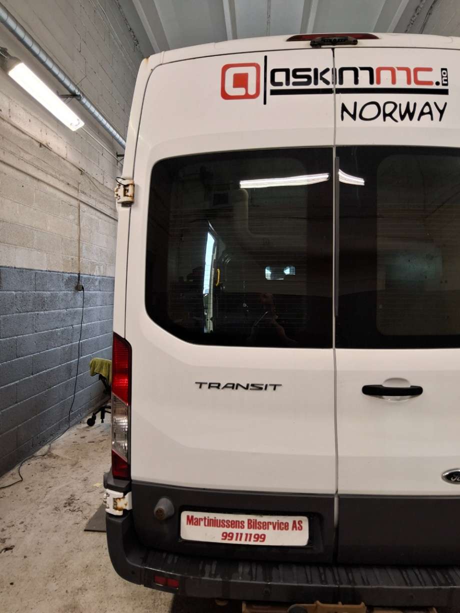 Dør venstre bak varebil til Ford Transit, 2014-->>  (FORD|)