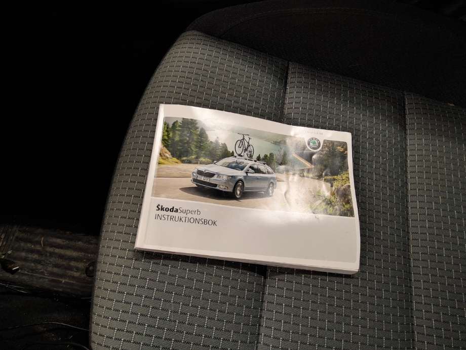 Instruksjonsbok til Škoda Superb, 2008-2015 (Type II)  (SKODA|)