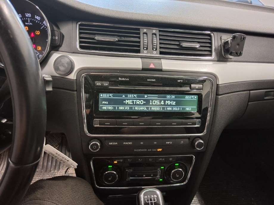 Bilstereo til Škoda Superb, 2008-2015 (Type II)  (SKODA|)