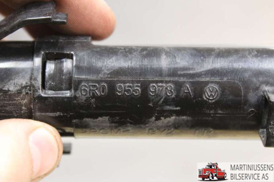Lyktespylerdyse til VW Polo 2009-2014 (Type V, Fase 1)  (VOLKSWAGEN||6R0 955 978 A)