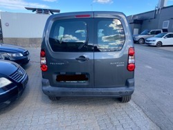 Støtfanger bak til Peugeot Partner 2008-2015 (Type II, Fase 1)  (PEUGEOT|)