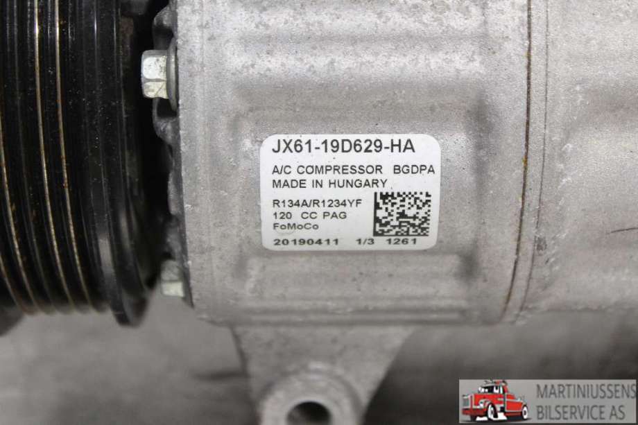 Aircondition kompressor til Ford Focus 2018-->> (Type IV)  (FORD||JX61-19D629-HA)