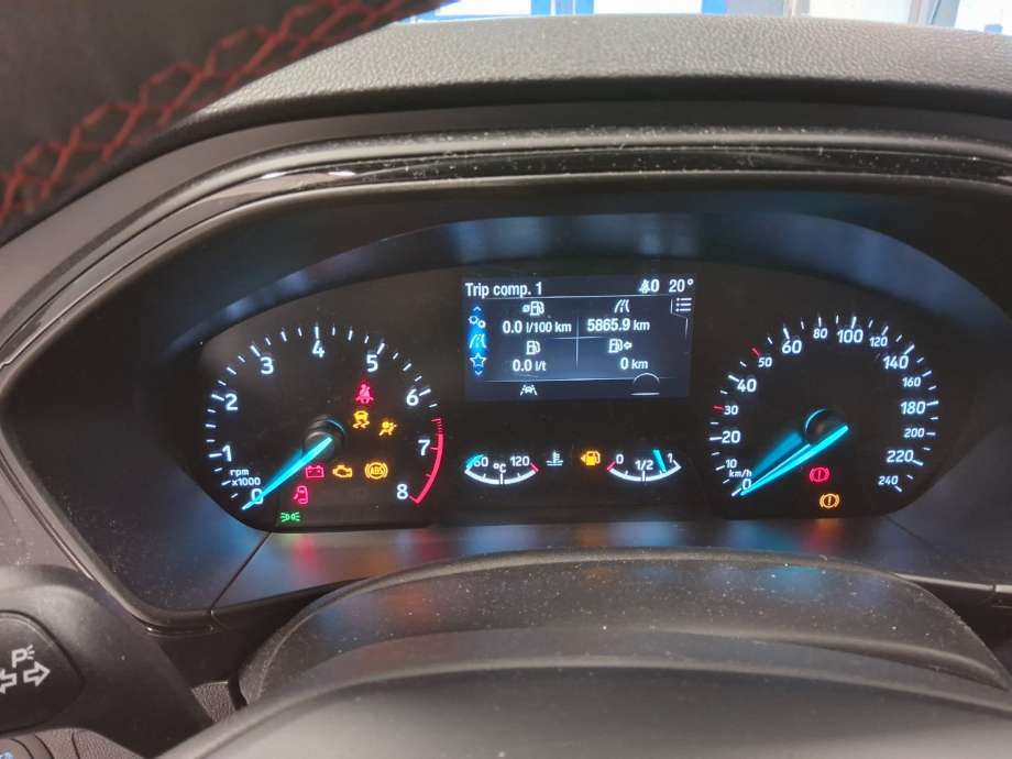 Speedometer til Ford Focus, 2018-->> (Type IV)  (FORD|)