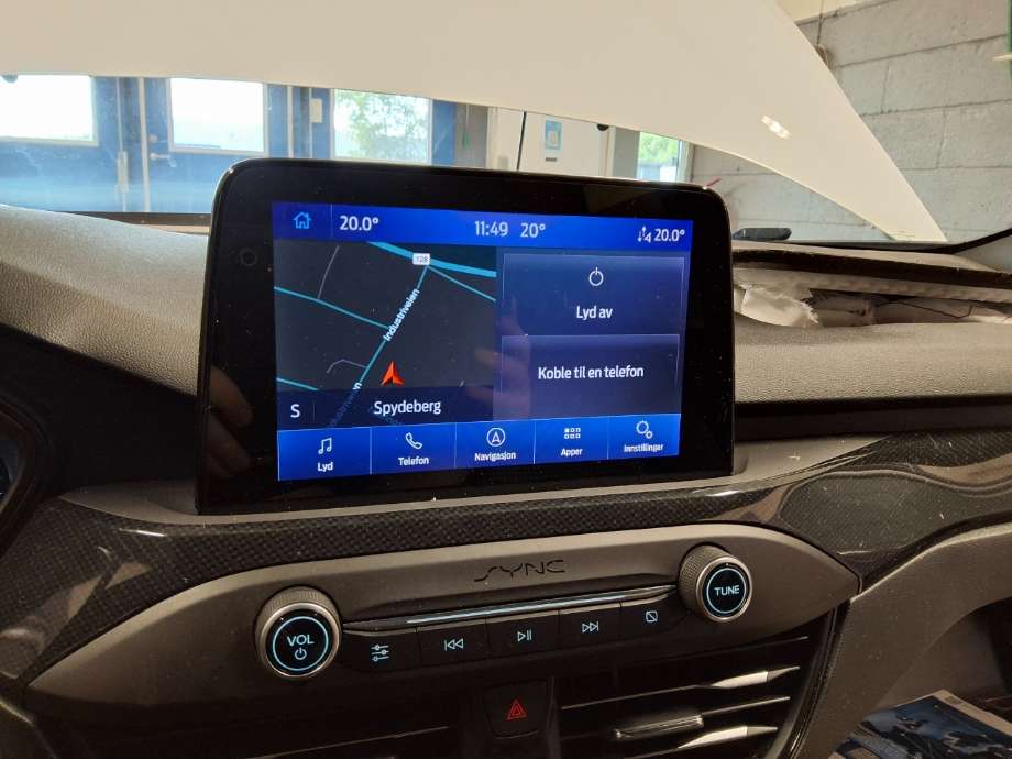 Multimedia display (MCU - Media Controller Unit) til Ford Focus, 2018-->> (Type IV)  (FORD|)