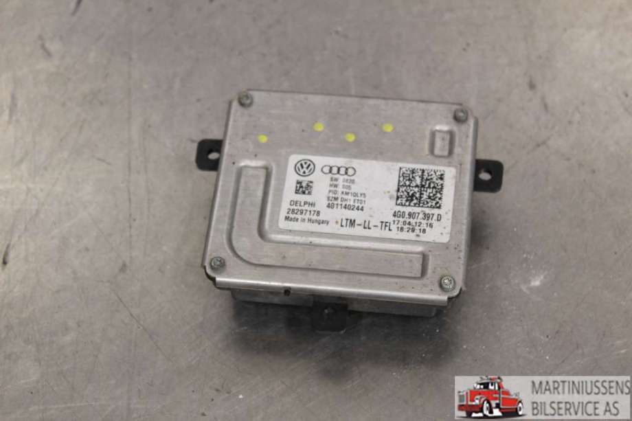 Styreenhet xenon/ballast til Audi A6, 2011-2014 (Type IV, Fase 1) (C7) (C7) (AUDI|)