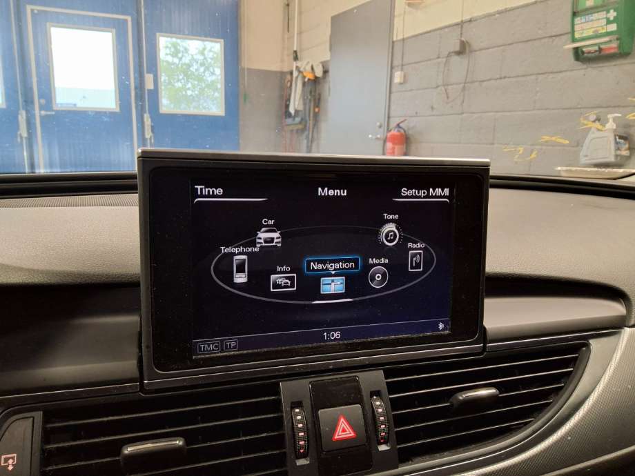 Multimedia display (MCU - Media Controller Unit) til Audi A6, 2011-2014 (Type IV, Fase 1) (C7) (C7) (AUDI|)