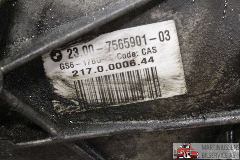 Girkasse manuell 6-trinn til BMW 3-Serie 2005-2011 (E90/E91/E92/E93) (E90/E91/E92/E93) (BMW||217.0.0006.44)