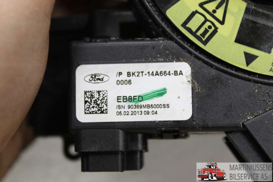 Airbag slepering til Ford Transit Custom 2013-2023 (Type I)  (FORD||BK2T-14A664-BA)