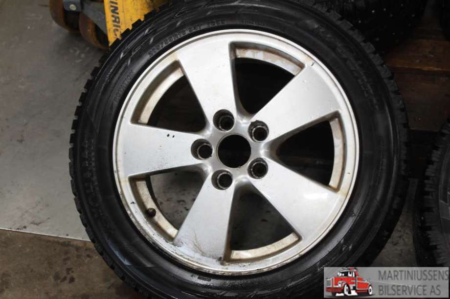 Felgsett aluminium til Saab 9-5 1997-2001 (Type I, Fase 1)  (SAAB|5X110|5X16 ET 49;6|)