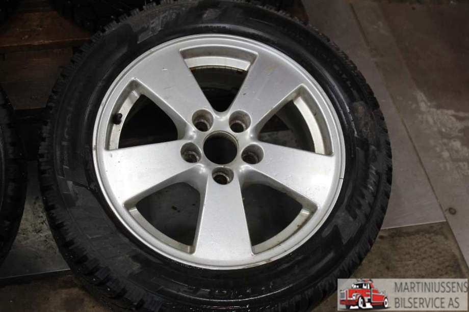 Felgsett aluminium til Saab 9-5 1997-2001 (Type I, Fase 1)  (SAAB|5X110|5X16 ET 49;6|)