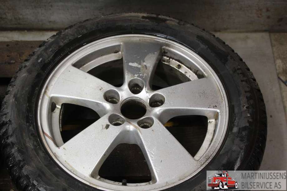 Felgsett aluminium til Saab 9-5 1997-2001 (Type I, Fase 1)  (SAAB|5X110|5X16 ET 49;6|)