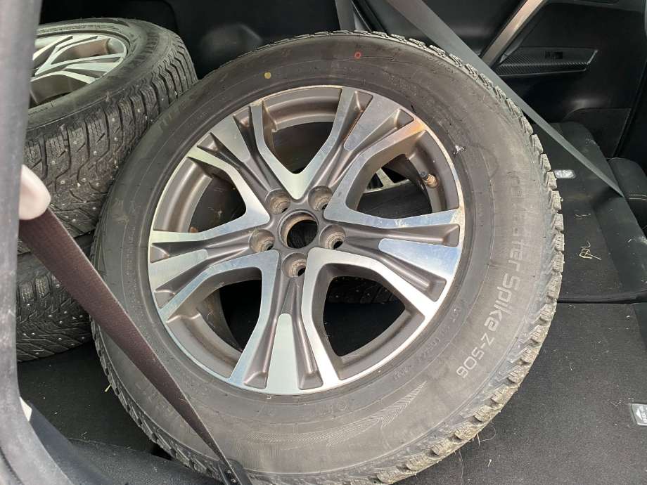 Hjulsett aluminium vinter til Toyota RAV4, 2013-2015 (Type IV, Fase 1)  (TOYOTA|)