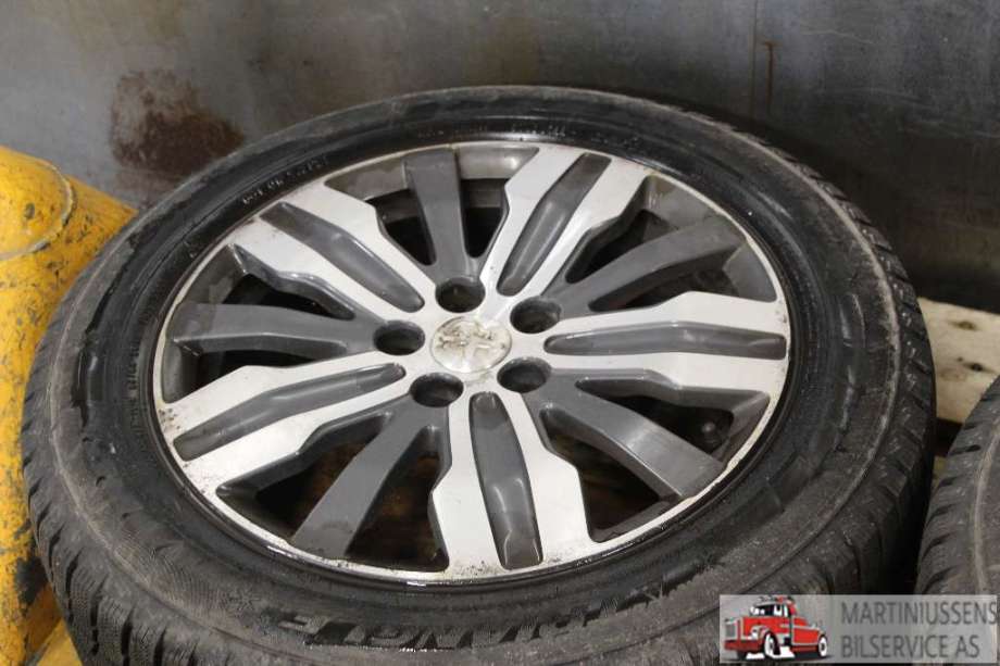 Felgsett aluminium til Peugeot 508 2011-2014 (Type I, Fase 1)  (PEUGEOT|5X108|5X17;7|)