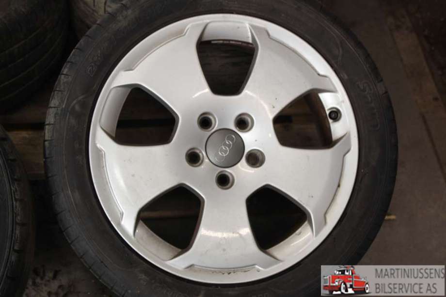 Felgsett aluminium til Audi A4 2001-2004 (Type II) (B6) (B6) (AUDI|5X112|5X17 ET 56;7|)
