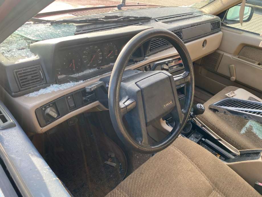 Sete foran venstre til Volvo 740, 1984-1987  (VOLVO|)