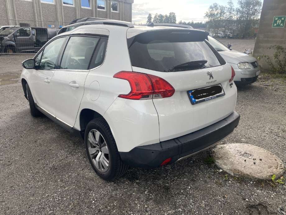 Bakluke til Peugeot 2008 2013-2019 (Type I)  (PEUGEOT|)