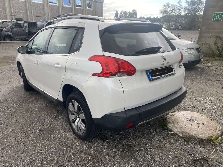 Støtfanger bak til Peugeot 2008 2013-2019 (Type I)  (PEUGEOT|)