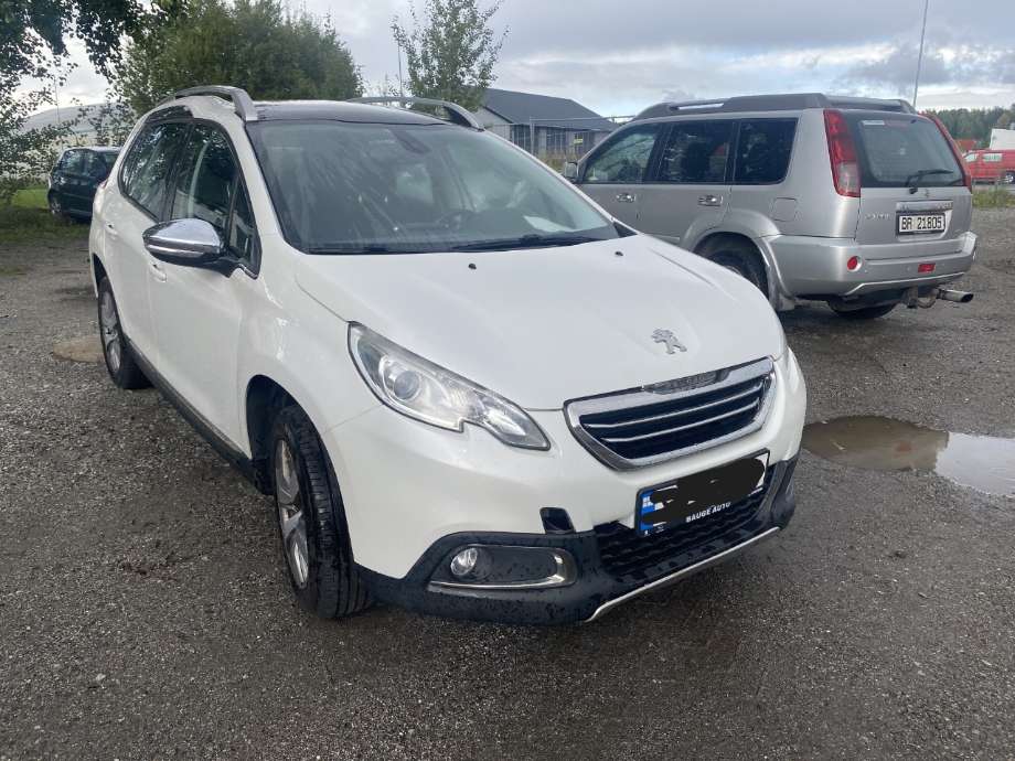 Frontplate øvre til Peugeot 2008, 2013-2019 (Type I)  (PEUGEOT|)