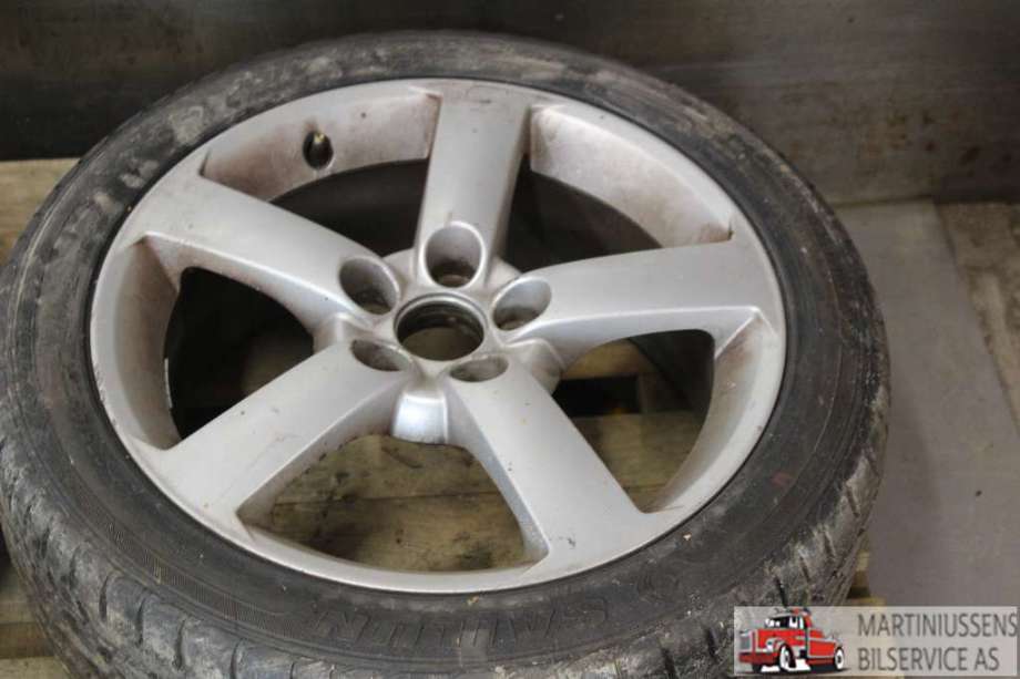 Felgsett aluminium til Saab 9-3 2003-2007 (Type II, Fase 1)  (SAAB|5X110|7X17 ET 41|12785711)