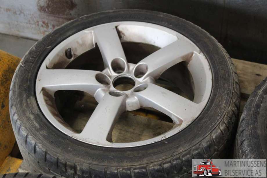 Felgsett aluminium til Saab 9-3 2003-2007 (Type II, Fase 1)  (SAAB|5X110|7X17 ET 41|12785711)
