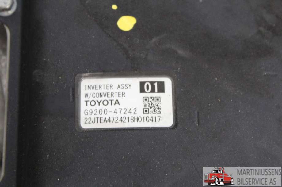 Inverter elbil til Toyota C-HR 2016-->>  (TOYOTA||G9200-47242)