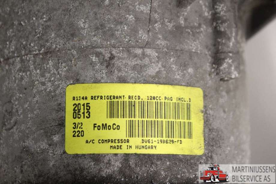 Aircondition kompressor til Ford C-Max 2010-2015 (Type II, Fase 1)  (FORD||DV61-19D629-FD)