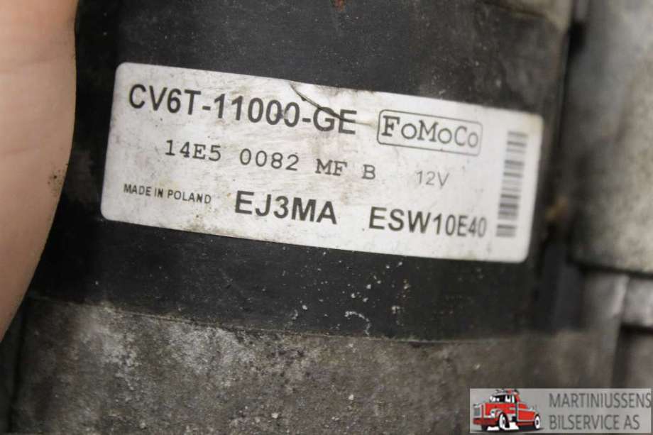 Starter til Ford C-Max 2010-2015 (Type II, Fase 1)  (FORD||CV6T-11000-GE)