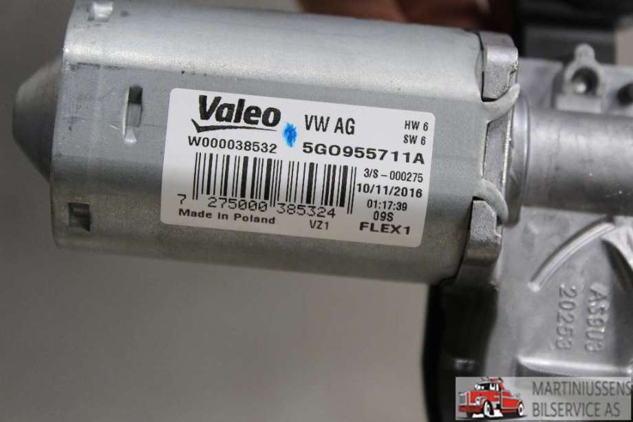 Viskermotor bakrute til VW Passat 2015-2019 (Fase 1) (B8) (B8) (VOLKSWAGEN||5G0955711A)