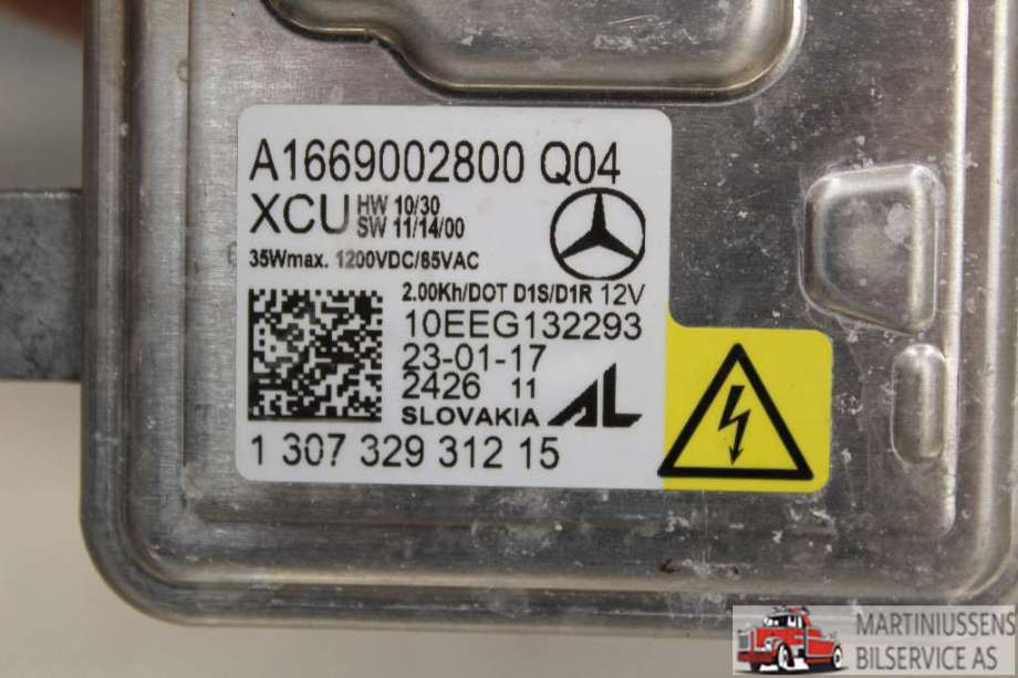 Styreenhet xenon/ballast til Mercedes B-Klasse 2011-2018 (W246) (W246) (MERCEDES||1 307 329 312 15)