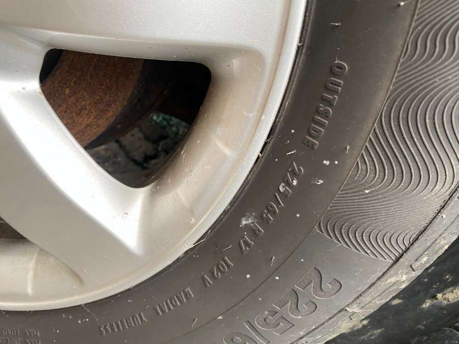 Hjulsett aluminium sommer til Honda CR-V 2007-2012 (Type III) (HONDA|3;5X114|225/65R17 ET 50|4STK CONTNENTAL)