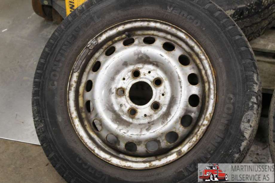 Felgsett stål til Mercedes Vito/Viano 1996-2003 (W638) (W638) (MERCEDES|5X112|5;5X15 ET 60|)