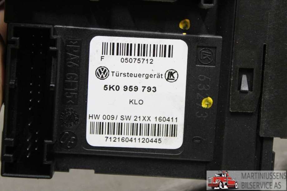 Ruteheis venstre foran til VW Caddy 2010-2015 (Type III, Fase 2)  (VOLKSWAGEN||5K0 959 793)