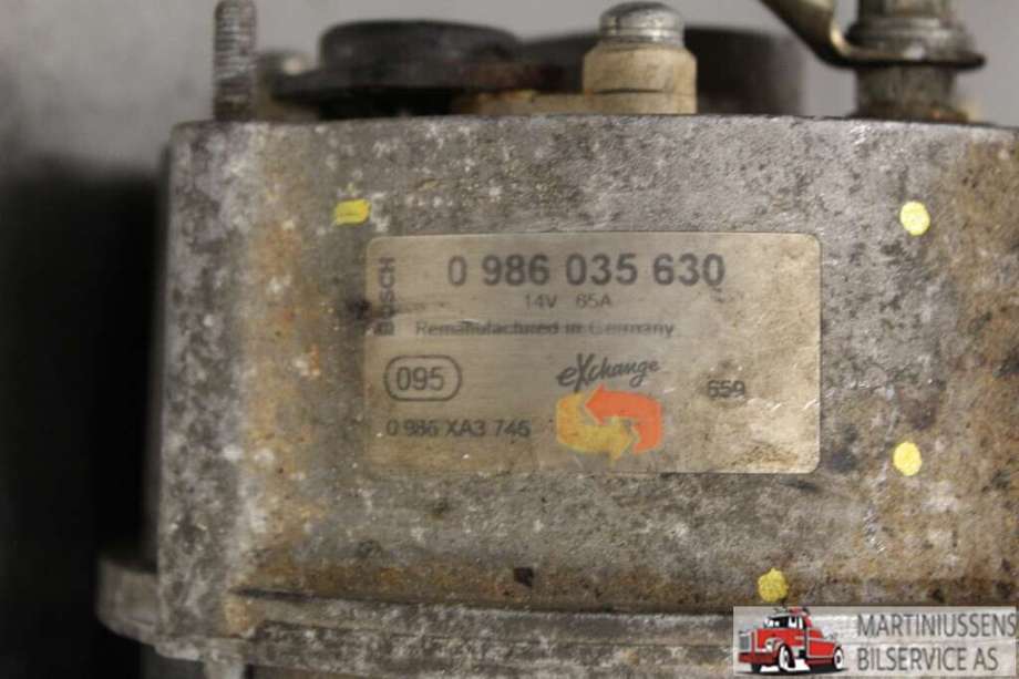 Dynamo til Peugeot J5 1981-1993  (Peugeot||0 986 035 630)