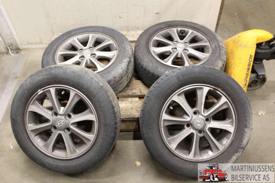Felgsett aluminium til Hyundai i10, 2014-2018 (Type II)  (HYUNDAI|)
