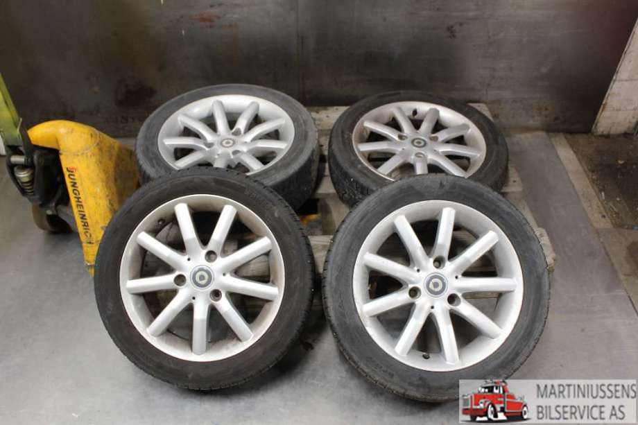 Hjulsett aluminium vinter til Smart Fortwo, 1999-2007 (Type I) (W450) (W450) (SMART|)