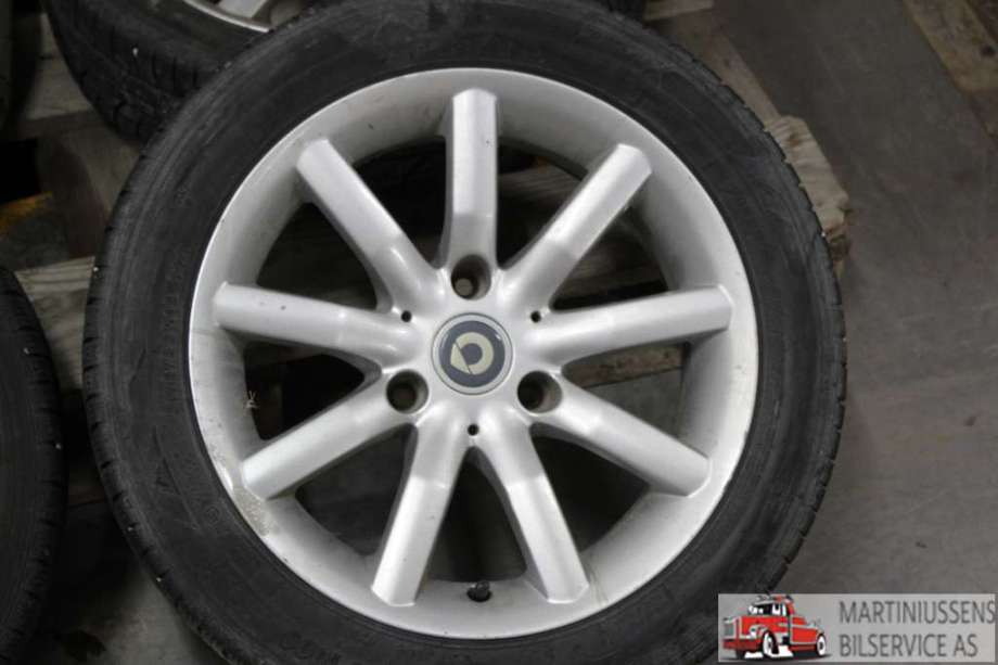 Hjulsett aluminium vinter til Smart Fortwo 1999-2007 (Type I) (W450) (W450) (SMART|)