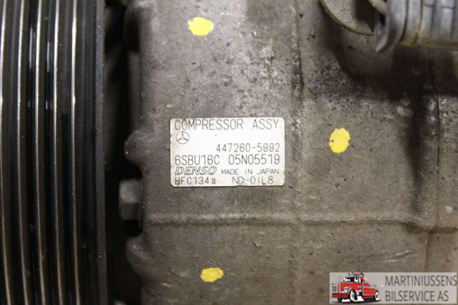 Aircondition kompressor til Mercedes E-Klasse 2009-2013 (Fase 1) (W212) (W212) (MERCEDES||447260-5992)