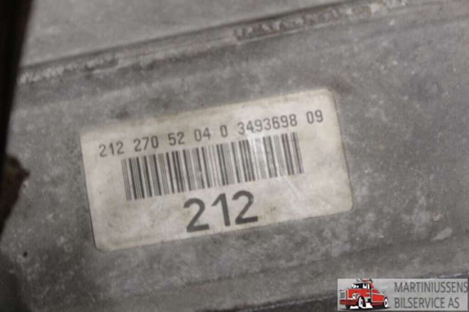 Girkasse automat til Mercedes E-Klasse 2009-2013 (Fase 1) (W212) (W212) (MERCEDES||212 270 52 04 0)