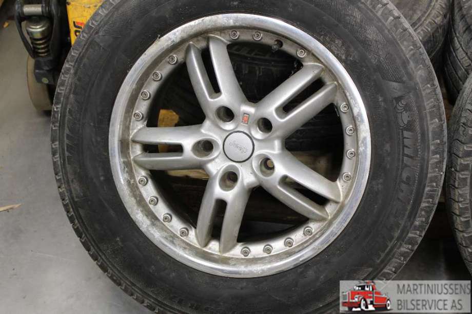Felgsett aluminium til Jeep Grand Cherokee 1999-2004  (JEEP|5X127|17"|)