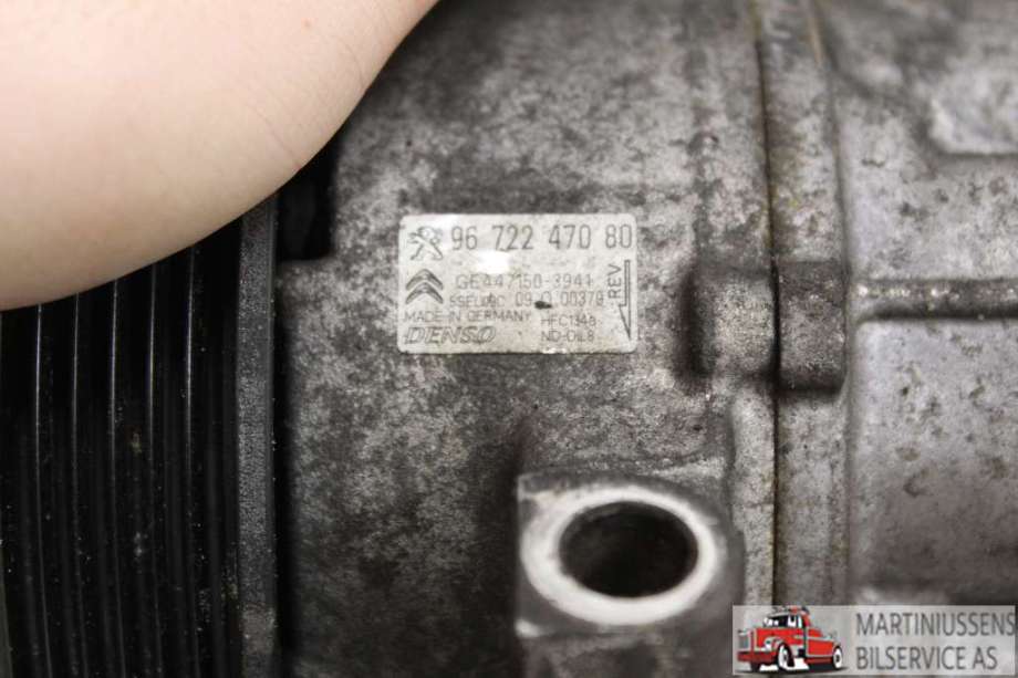 Aircondition kompressor til Peugeot 208 2012-2019 (Type I)  (PEUGEOT||96 722 470 80)