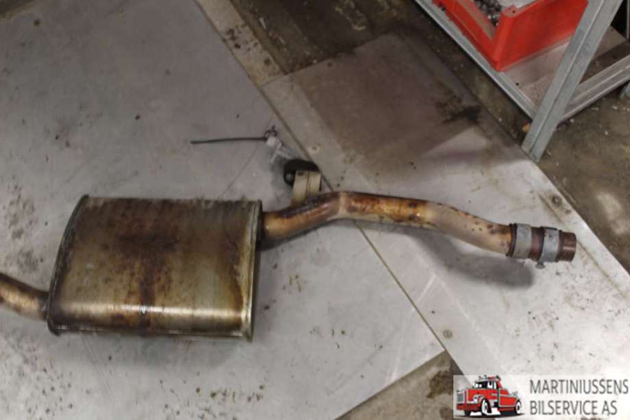 Eksos bakre til Audi A6 2011-2014 (Type IV, Fase 1) (C7) (C7) (AUDI|)