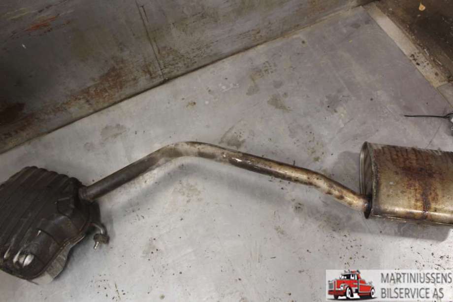 Eksos bakre til Audi A6 2011-2014 (Type IV, Fase 1) (C7) (C7) (AUDI|)