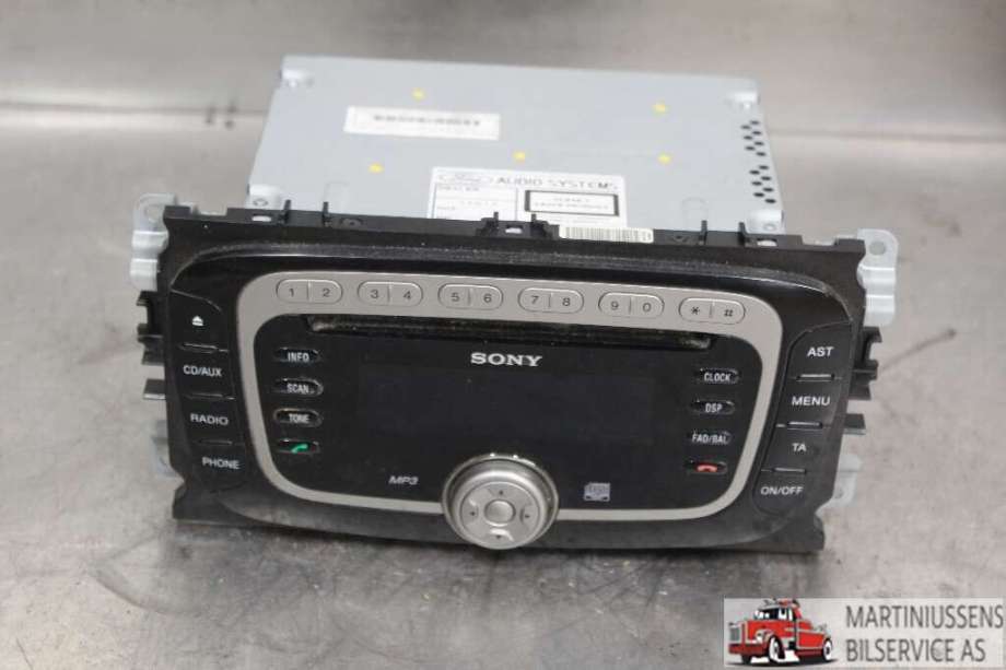 Bilstereo til Ford Focus, 2008-2010 (Type II, Fase 2)  (FORD|)
