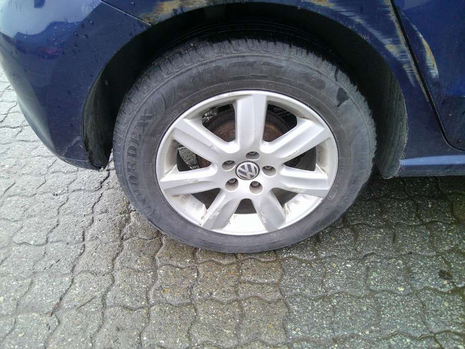 Hjulsett aluminium sommer til VW Polo 2009-2014 (Type V, Fase 1)  (VOLKSWAGEN||185/65/15 88H)