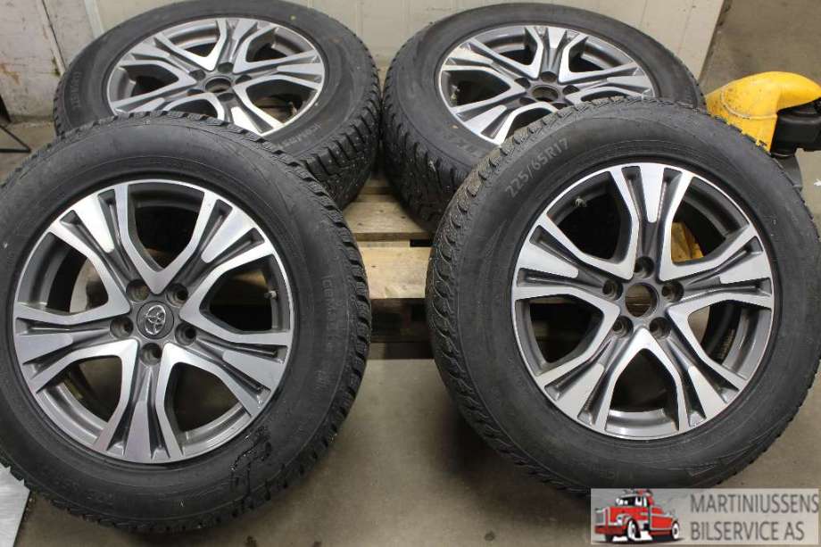 Felgsett aluminium til Toyota RAV4, 2013-2015 (Type IV, Fase 1)  (TOYOTA|3;5X114)