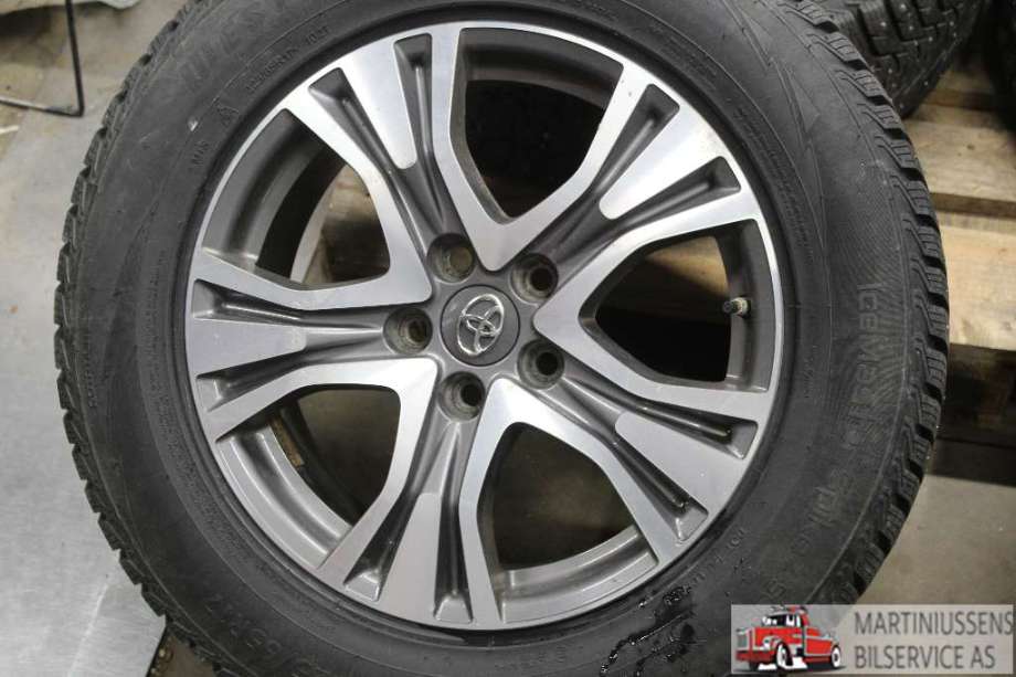 Felgsett aluminium til Toyota RAV4 2013-2015 (Type IV, Fase 1)  (TOYOTA|3;5X114|7X17 ET 39|)